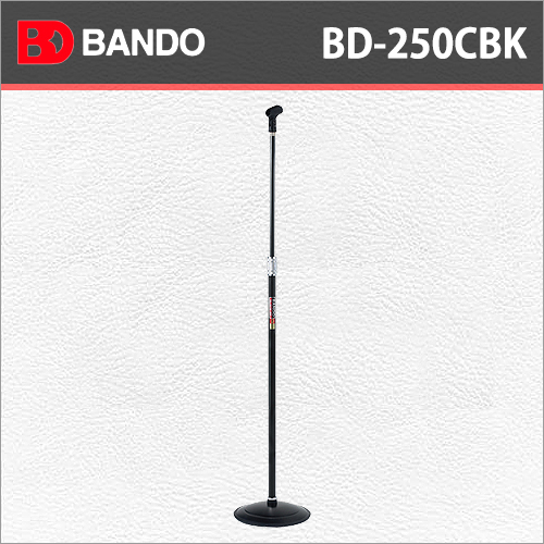 반도스탠드 BD 250CBK / Bandostand BD 250CBK / 반도 일자형 마이크스탠드 / BD 250원형블랙