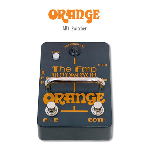 Orange The Amp Detonator Buffered ABY Switcher