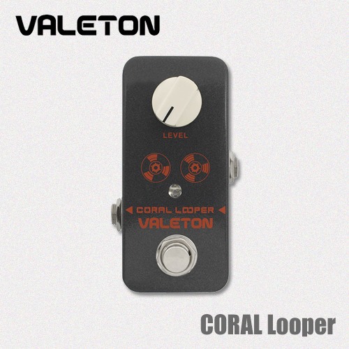 VALETON CORAL Looper CLP-1 / 10 Minutes Looper(10분 루퍼) [당일배송]