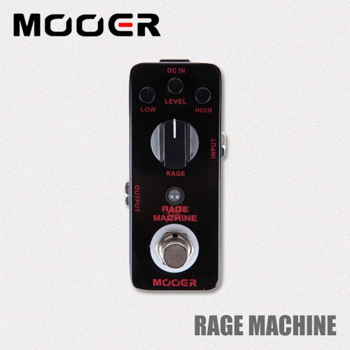 무어 오디오 Rage Machine 헤비메탈 디스토션 이펙터 / 당일배송