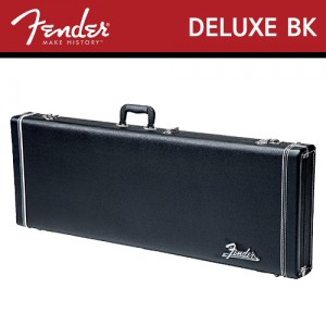 [당일배송] 펜더 디럭스 블랙 하드쉘 케이스 / Fender Deluxe Black Hardshell Case / Fender Bass Guitar Hardcase / 펜더 베이스기타 하드케이스
