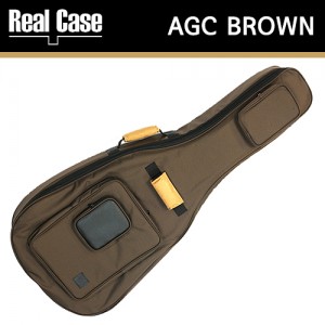 [당일배송] 리얼케이스 AGC 브라운 / RealCase AGC Brown / RealCase Acoustic Guitar Case / 리얼케이스 통기타 케이스 / 리얼케이스 통기타 가방