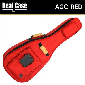 [당일배송] 리얼케이스 AGC 레드 / RealCase AGC Red / RealCase Acoustic Guitar Case / 리얼케이스 통기타 케이스 / 리얼케이스 통기타 가방