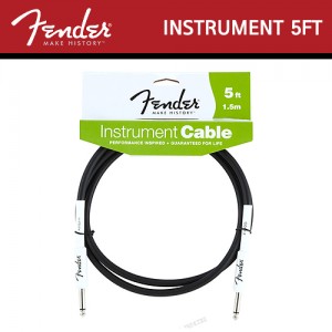 펜더(Fender) Instrument Cable / 5FT(1.5M) / 기타 케이블 / 악기 케이블