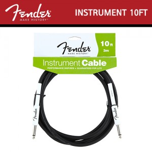 펜더(Fender) Instrument Cable / 10FT(3M) / 기타 케이블 / 악기 케이블