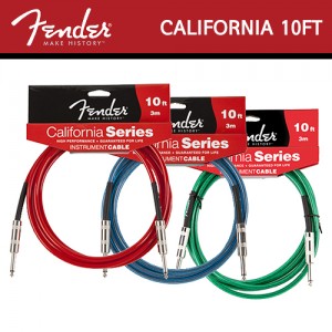 펜더(Fender) California Instrument Cable / 10FT(3M) / 기타 케이블 / 악기 케이블