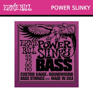 어니볼(ErnieBall) Nickel Wound Electric Power Slinky Bass (055-110) / 2831 / 베이스기타줄 / 베이스기타스트링