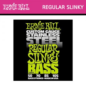 어니볼(ErnieBall) Stainless Steel Electric Regular Slinky Bass (050-105) / 2842 / 베이스기타줄 / 베이스기타스트링