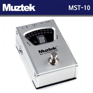 뮤즈텍(Muztek) MST-10 / MST10 / 트루 바이패스 기능 / 스테이지 튜너 / 페달 튜너