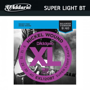 다다리오(Daddario) Nickel Wound Super Light (009-040) / EXL120BT / 일렉기타줄 / 일렉기타스트링
