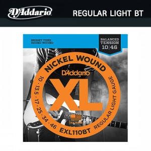 다다리오(Daddario) Nickel Wound Regular Light (010-046) / EXL110BT / 일렉기타줄 / 일렉기타스트링