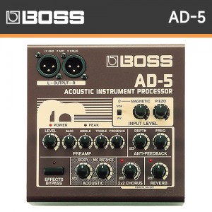 보스 이펙터 어쿠스틱 프로세서 AD-5 / BOSS Acoustic Processor AD5 / 어쿠스틱기타 이펙터