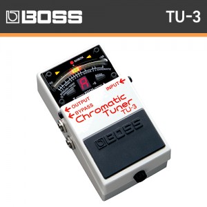 보스(Boss) TU-3 / TU3 / 스테이지 튜너 / 크로매틱 페달 튜너