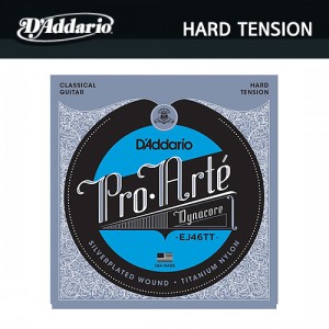 다다리오(Daddario) Pro-Arte Dynacore Titanium Nylon Hard Tension / EJ46TT / 클래식기타줄 / 클래식기타스트링