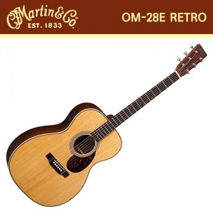 [당일배송] 마틴 OM-28E Retro / Martin OM28E Retro / Retro Series / 올솔리드 EQ 통기타