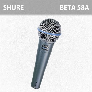 [당일배송] 슈어 베타58A / SHURE BETA 58A / 슈어 마이크