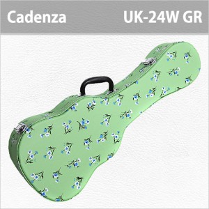 [당일배송] 카덴자 UK-24W 그린 / Cadenza UK-24W Green / 카덴자 콘서트 우쿨렐레/우크렐레 하드케이스