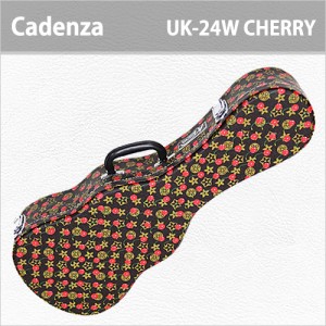 [당일배송] 카덴자 UK-24W 체리 / Cadenza UK-24W Cherry / 카덴자 콘서트 우쿨렐레/우크렐레 하드케이스