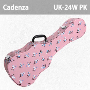 [당일배송] 카덴자 UK-24W 핑크 / Cadenza UK-24W Pink / 카덴자 콘서트 우쿨렐레/우크렐레 하드케이스