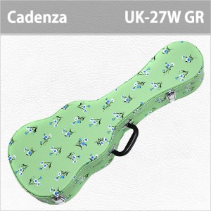 [당일배송] 카덴자 UK-27W 그린 / Cadenza UK-27W Green / 카덴자 테너 우쿨렐레/우크렐레 하드케이스