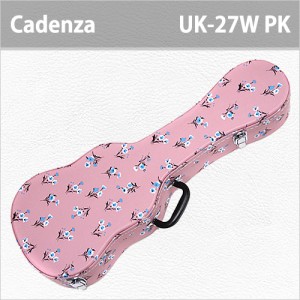 [당일배송] 카덴자 UK-27W 핑크 / Cadenza UK-27W Pink / 카덴자 테너 우쿨렐레/우크렐레 하드케이스