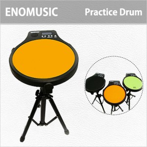 이노뮤직 연습용 전자 드럼 패드 / enomusic Practice Drum Pad / 연습용 드럼 패드 패키지 / 메트로놈 기능