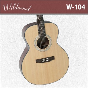[당일배송] Wildwood W104 / 와일드우드 W-104 / 국내생산 / 탑솔리드 통기타