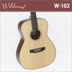 [당일배송] Wildwood W102 / 와일드우드 W-102 / 국내생산 / 여성 추천 탑솔리드 통기타