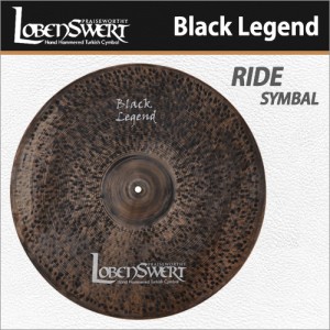 로벤스워트 블랙레전드 라이드 심벌 / LobenSwert Black Legend Ride Symbal / 터키생산