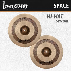 로벤스워트 스페이스 하이햇 심벌 / LobenSwert SPACE Hi-Hat Symbal / 터키생산