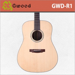 [당일배송] 지우드 GWD-R1 / Gwood GWDR1 / 국내생산 / 탑솔리드 통기타