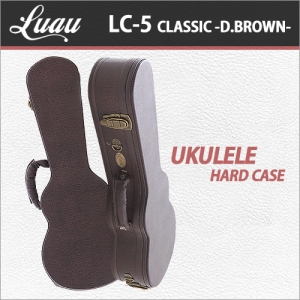 [당일배송] 루아우 LC-5 클래식 다크브라운 / Luau LC5 Classic Dark Brown / 우쿨렐레/우크렐레 하드케이스/가방
