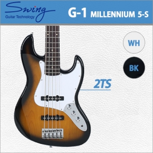 [당일배송] 스윙 G-1 밀레니엄 5현 / Swing G1 Millennium 5-Strings / 스윙 5현 베이스기타 / 다양한 컬러 / 국내생산
