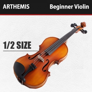 Arthemis 입문용 바이올린 1/2 사이즈 (무광) / 입문용 추천 바이올린