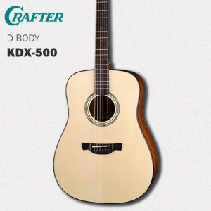 크래프터 KDX-500 에이블 / KDX500 / 탑솔리드 통기타 [국내생산/당일배송]
