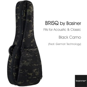 Basiner Brisq 통기타 케이스 - Black Camo (AC BC)
