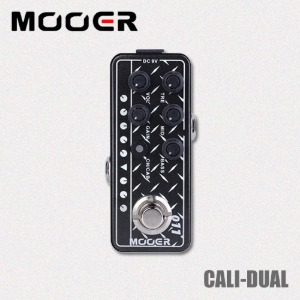 무어 오디오 Micro Preamp 011 - CALI-DUAL (Mesa Boogie Dual Rectifier) 이펙터 / 당일배송