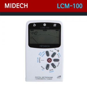 MIDECH 메트로놈+ 튜너 LCM-100