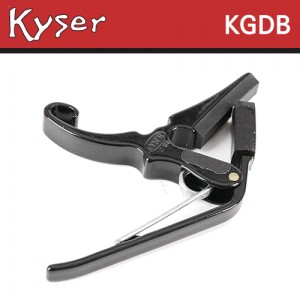카이져(Kyser) KGDB Capo / Drop-D Capo / 블랙 / 어쿠스틱기타 카포 / 통기타 카포