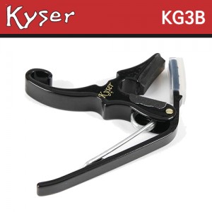 카이져(Kyser) KG3B Capo / Short-Cut Capo / 블랙 / 어쿠스틱기타 카포 / 통기타 카포