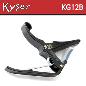 카이져(Kyser) KG12B Capo / 12현용 / 블랙 / 어쿠스틱기타 카포 / 통기타 카포